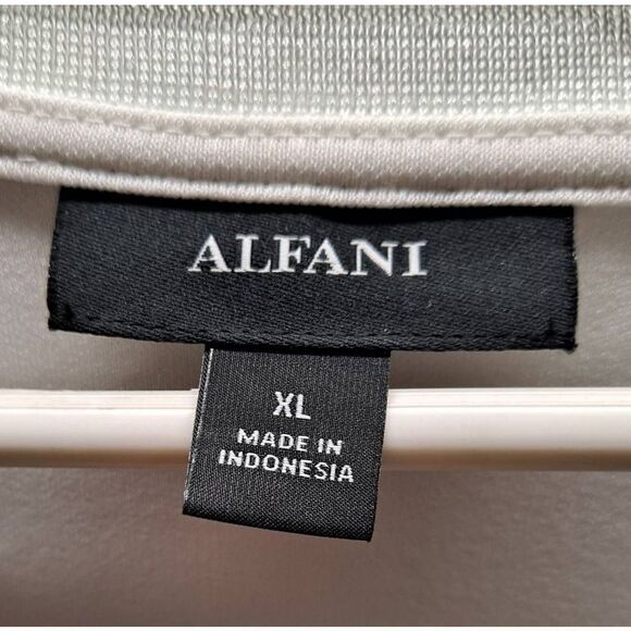 Alfani Modern Geo Sleeveless Top Soft White XLarge - Picture 3 of 7